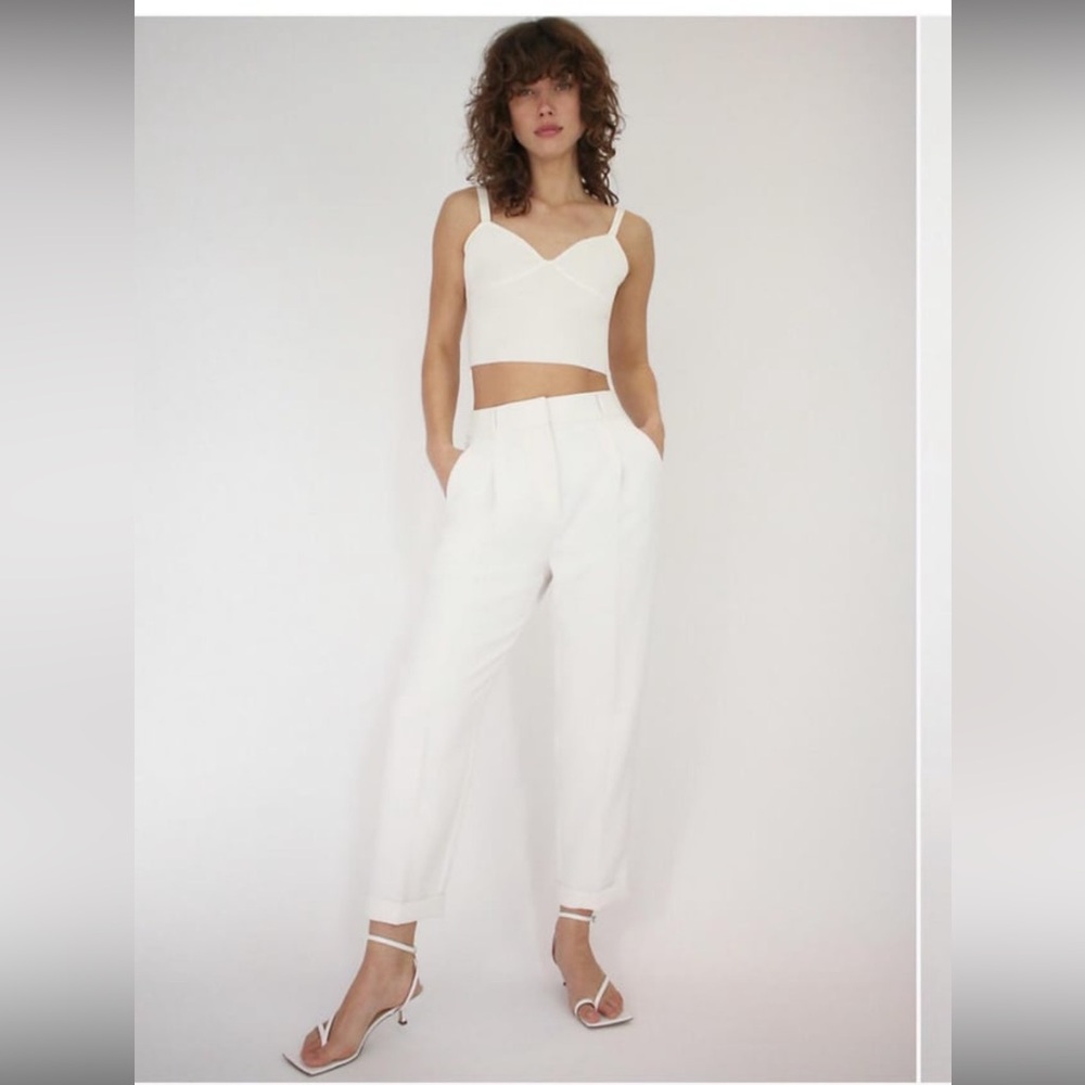 Aritzia Dress Pant Dashwood Size 10 Light Birch